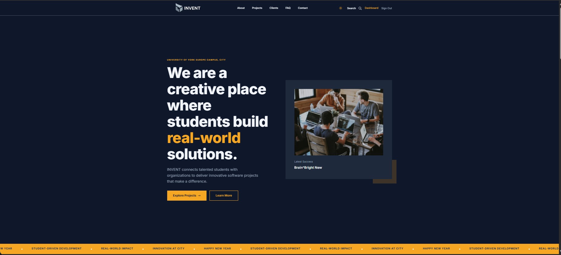 INVENT Web Application